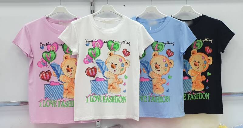 Bluzki damskie Roz M-2XL, Mix Kolor Paczka 12 szt 1